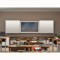 «Фибоначчи» - Интерактивная раздвижная доска с магнитно-маркерной поверхностью - fgospostavki.ru - Ейск