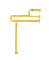 Поручень напольно-настенный с антибактериальным покрытием (желтый) - fgospostavki.ru - Ейск