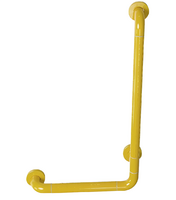 Поручень опорный L-образный вертикальный (желтый) - fgospostavki.ru - Ейск