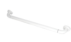 Поручень прямой с антибактериальным покрытием (белый) - fgospostavki.ru - Ейск