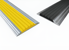 Алюминиевая полоса с резиновой вставкой 1330 миллиметров - fgospostavki.ru - Ейск