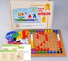 Игровой набор Фребеля "Мозаика со шнуровкой" (серия "Эксперимент") - fgospostavki.ru - Ейск