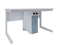 Стол ученический для кабинета физики/биологии двухместный - fgospostavki.ru - Ейск