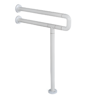 Поручень напольно-настенный с антибактериальным покрытием (белый) - fgospostavki.ru - Ейск
