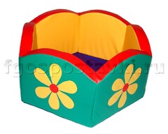 Сухой бассейн шестигранный "Ромашка" - fgospostavki.ru - Ейск