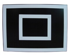 Щит баскетбольный навесной на шведскую стенку (ламинированная фанера), размер 700х700 миллиметров - fgospostavki.ru - Ейск