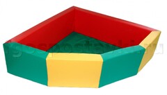 Сухой бассейн угловой (без рисунка) - fgospostavki.ru - Ейск