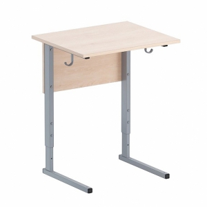 Стол ученический одноместный регулируемый (труба прямоугольная) - fgospostavki.ru - Ейск