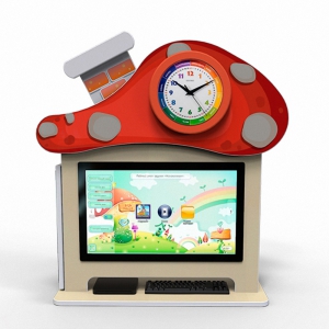 Профессиональный настольный логопедический моноблок с коррекционной направленностью "Грибной Домик" - fgospostavki.ru - Ейск