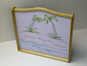 Двухсторонняя панель для игровых зон “Зеркальная и магнитно-маркерная” - fgospostavki.ru - Ейск