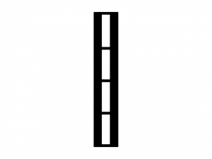 Набор магнитных карточек "Двойная тактовая черта" (6 штук) - fgospostavki.ru - Ейск