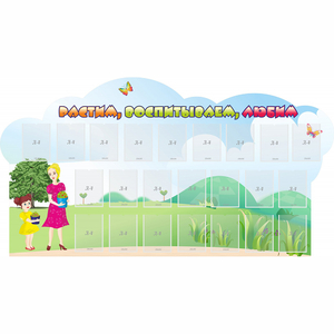 Стенд "Растим воспитываем любим" - fgospostavki.ru - Ейск