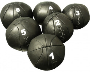 Медицинбол (1 килограмм, натуральная кожа) - fgospostavki.ru - Ейск