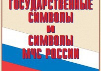 Комплект плакатов "Государственные символы и символы МЧС России" - fgospostavki.ru - Ейск