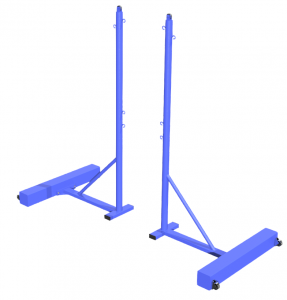 Стойка для бадминтона передвижная с противовесом (2 штуки) - fgospostavki.ru - Ейск