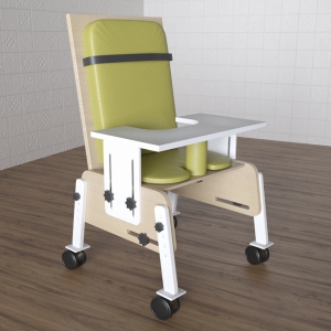Стул для ребенка с ОВЗ «Новые горизонты» №1 со столешницей зеленый - fgospostavki.ru - Ейск