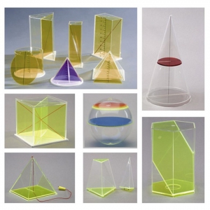 Базовый набор прозрачных геометрических тел с сечениями - fgospostavki.ru - Ейск