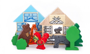 Комплект игрушек для сказкотерапии "Зайкина избушка" - fgospostavki.ru - Ейск