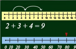 Комплект на магнитах "Числовой луч Трансформер" - fgospostavki.ru - Ейск