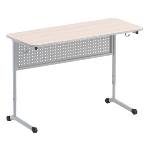 Стол ученический двухместный с перфорированной панелью - fgospostavki.ru - Ейск