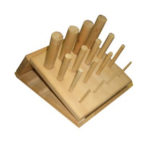 Наклонная панель с колышками для развития силы и подвижности пальцев рук и кисти (32 колышка) - fgospostavki.ru - Ейск