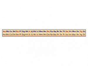 Стенд-лента "Алфавит" (английский язык) - fgospostavki.ru - Ейск
