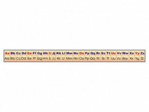 Стенд-лента "Алфавит" (английский язык) - fgospostavki.ru - Ейск