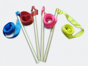 Лента атласная на деревянной палочке (10 метров) - fgospostavki.ru - Ейск