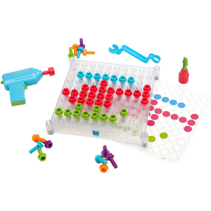 Развивающая игрушка "Закручивай и учись" (прозрачный, с карточками) - fgospostavki.ru - Ейск