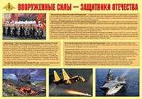 Плакат "Вооруженные Силы – защитники Отечества" - fgospostavki.ru - Ейск