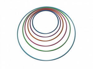 Обруч гимнастический стальной окрашенный (750 миллиметров, 700 грамм) - fgospostavki.ru - Ейск