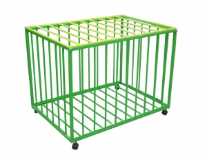 Контейнер для мячей на колесиках (разборный с крышкой) - fgospostavki.ru - Ейск