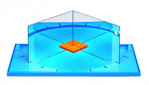 Зеркало геометрическое. Набор "Математика" - fgospostavki.ru - Ейск