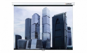 Настенный проекционный экран Lumien Eco Picture (LEP-100101) 150x150 см - fgospostavki.ru - Ейск