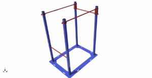 Перекладина четверная для подтягивания (ГТО) - fgospostavki.ru - Ейск