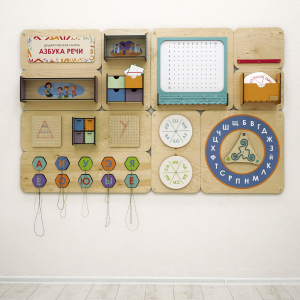 «Азбука речи» - Дидактическая настенная панель для кабинета Логопеда - fgospostavki.ru - Ейск