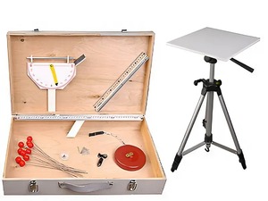 Комплект приборов и инструментов топографических (демонстрационные) - fgospostavki.ru - Ейск