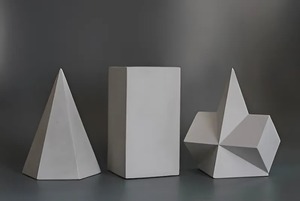 Набор гипсовых геометрических тел (15 штук) - fgospostavki.ru - Ейск