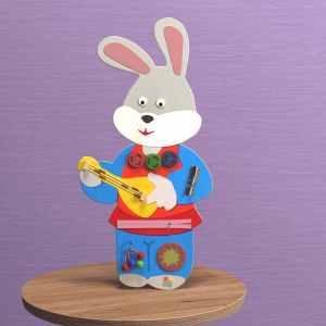 Бизиборд «Зайчик-побегайчик» - fgospostavki.ru - Ейск