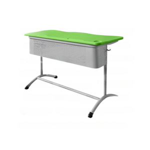 Школьный двухместный стол с перфорированным экраном - fgospostavki.ru - Ейск