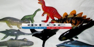 Набор моделей "Ископаемые животные" (9 штук) - fgospostavki.ru - Ейск