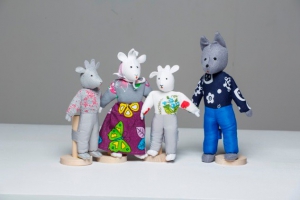 Шагающий театр "Волк и козлята" (4 персонажа) - fgospostavki.ru - Ейск