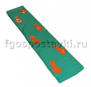 Дорожка массажная в чехле с нашитыми следами (6 следов) - fgospostavki.ru - Ейск