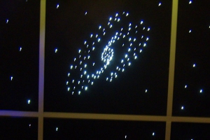 Потолок "Звездное небо с анимационным фибероптическим эффектом галактика" - fgospostavki.ru - Ейск