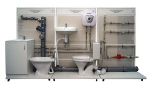 Учебный трехмодульный стенд «Слесарь - сантехник» - fgospostavki.ru - Ейск