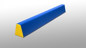 Бревно гимнастическое, мягкое в форме трапеции (2,5м) - fgospostavki.ru - Ейск