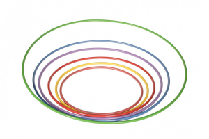 Обруч гимнастический окрашенный (1000 миллиметров, 400 грамм) - fgospostavki.ru - Ейск