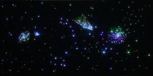 Напольный фиброоптический ковер "Млечный путь" 200х100, 300 точек - fgospostavki.ru - Ейск