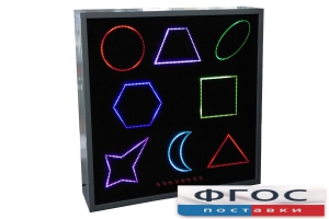 Интерактивная панель «Цветные фигуры 8» (вариант 3) - fgospostavki.ru - Ейск