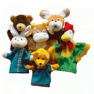 Набор перчаточных кукол "Зайкина избушка" - fgospostavki.ru - Ейск